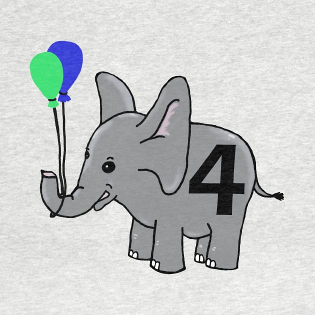 Birthday baby elephant by Die Designwerkstatt
